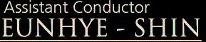 Assistant Conductor Chung Ju-young